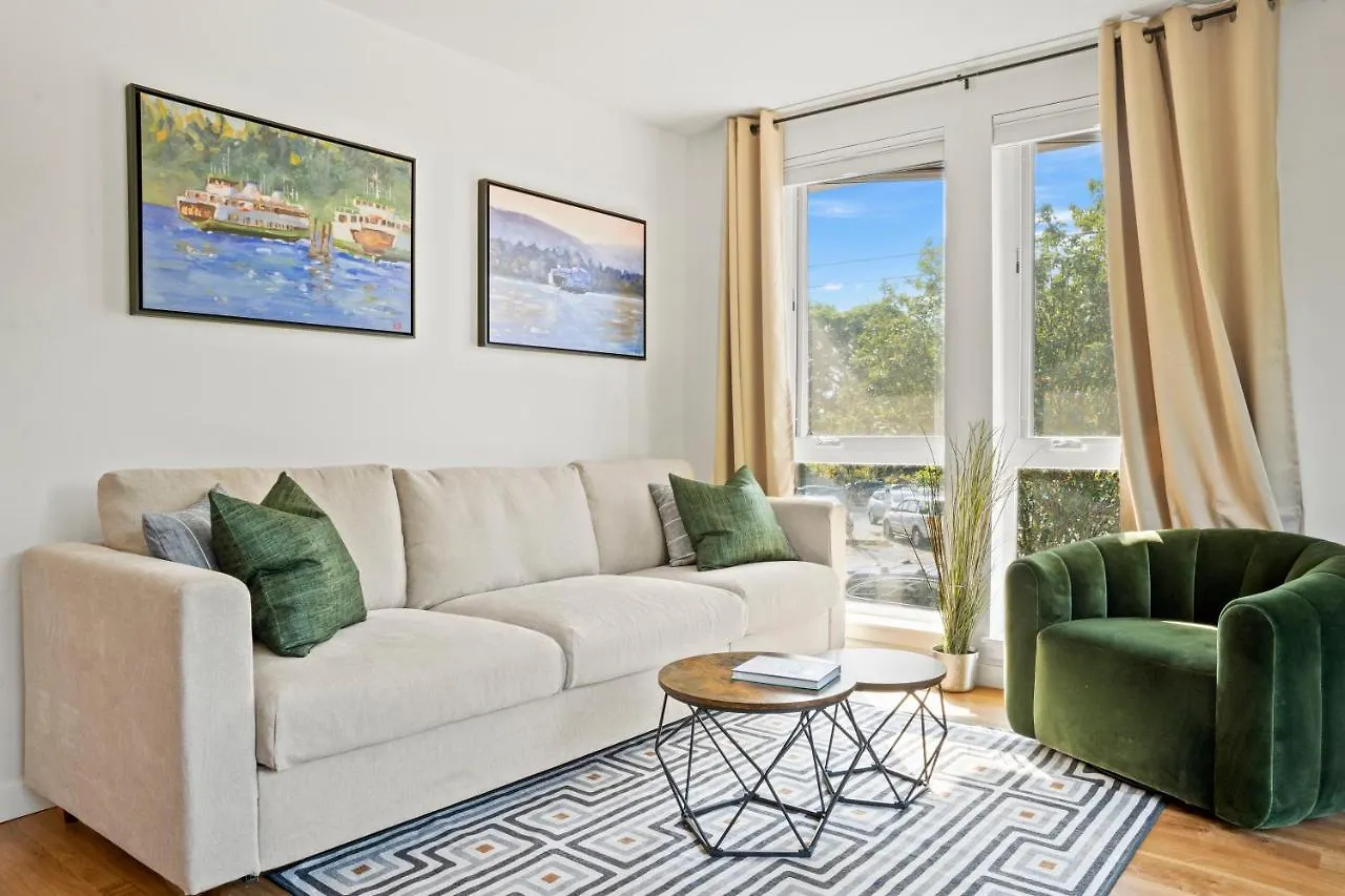 Apartmán New Bright Capitol Hill Condo, Great Location Views Seattle